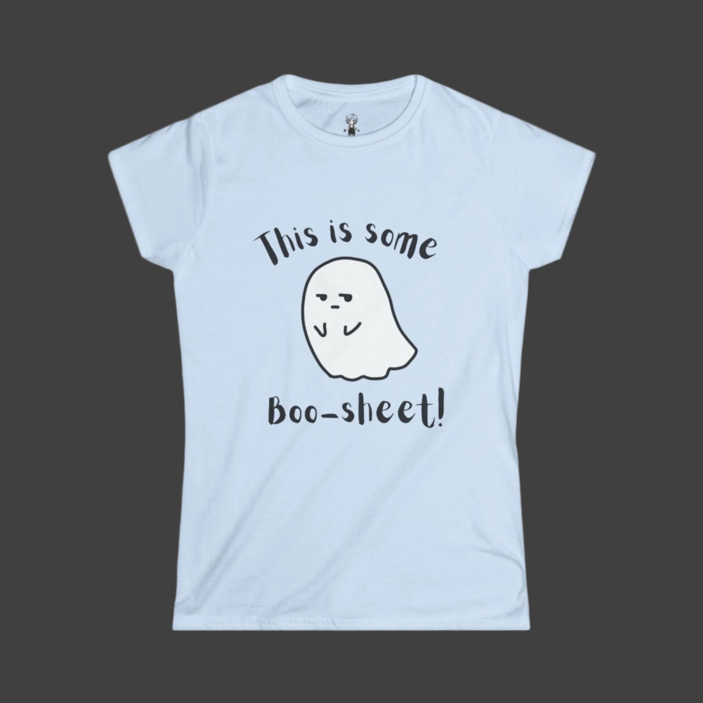 Boo-Sheet Ghost Women's Short Sleeve Tee