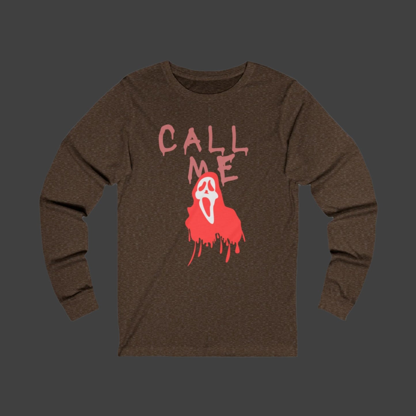 Screaming Mask Long Sleeve Tee