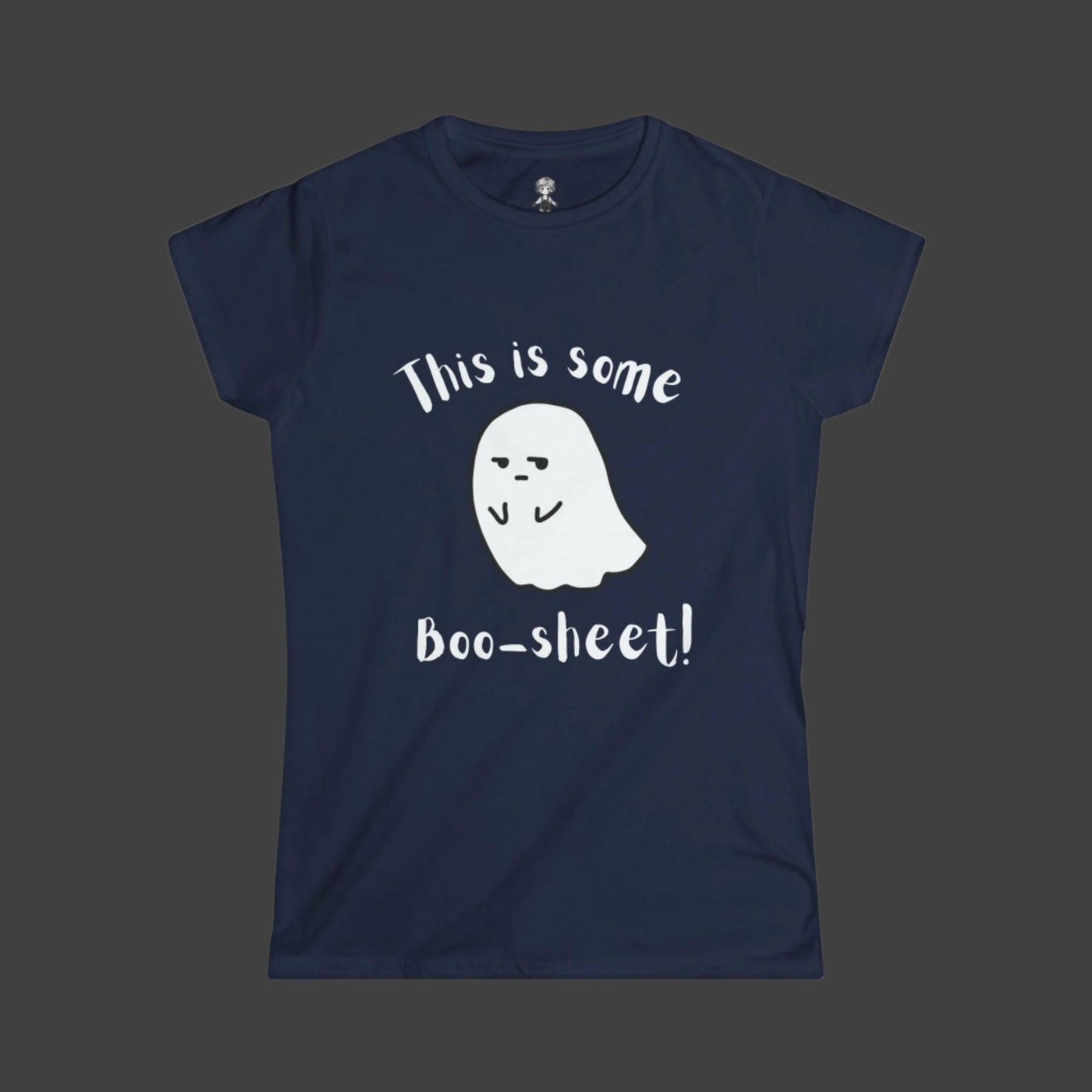 Boo-Sheet Ghost Women's Short Sleeve Tee