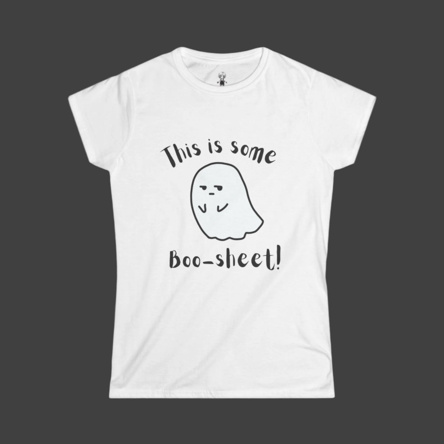 Boo-Sheet Ghost Women's Short Sleeve Tee