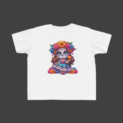 Beautiful Lady doing Halloween Toddler Tee