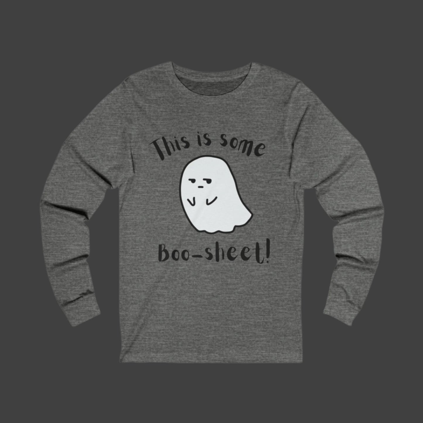 Boo-Sheet Ghost Long Sleeve Tee