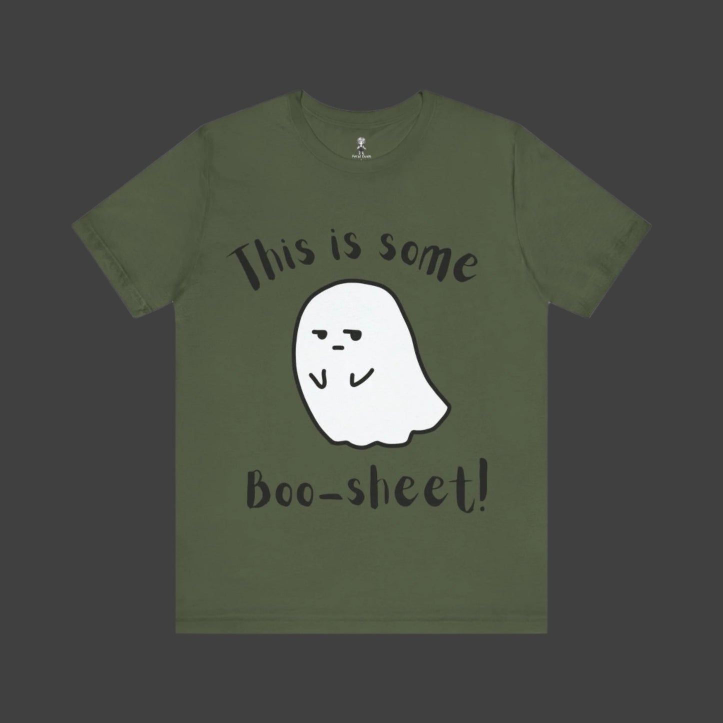 Boo-Sheet Ghost Short Sleeve Tee