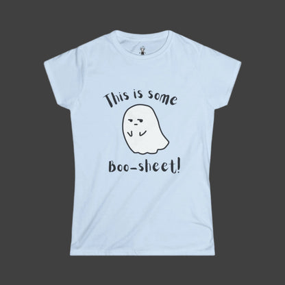 Boo-Sheet Ghost Women's Short Sleeve Tee