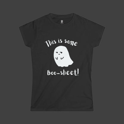 Boo-Sheet Ghost Women's Short Sleeve Tee