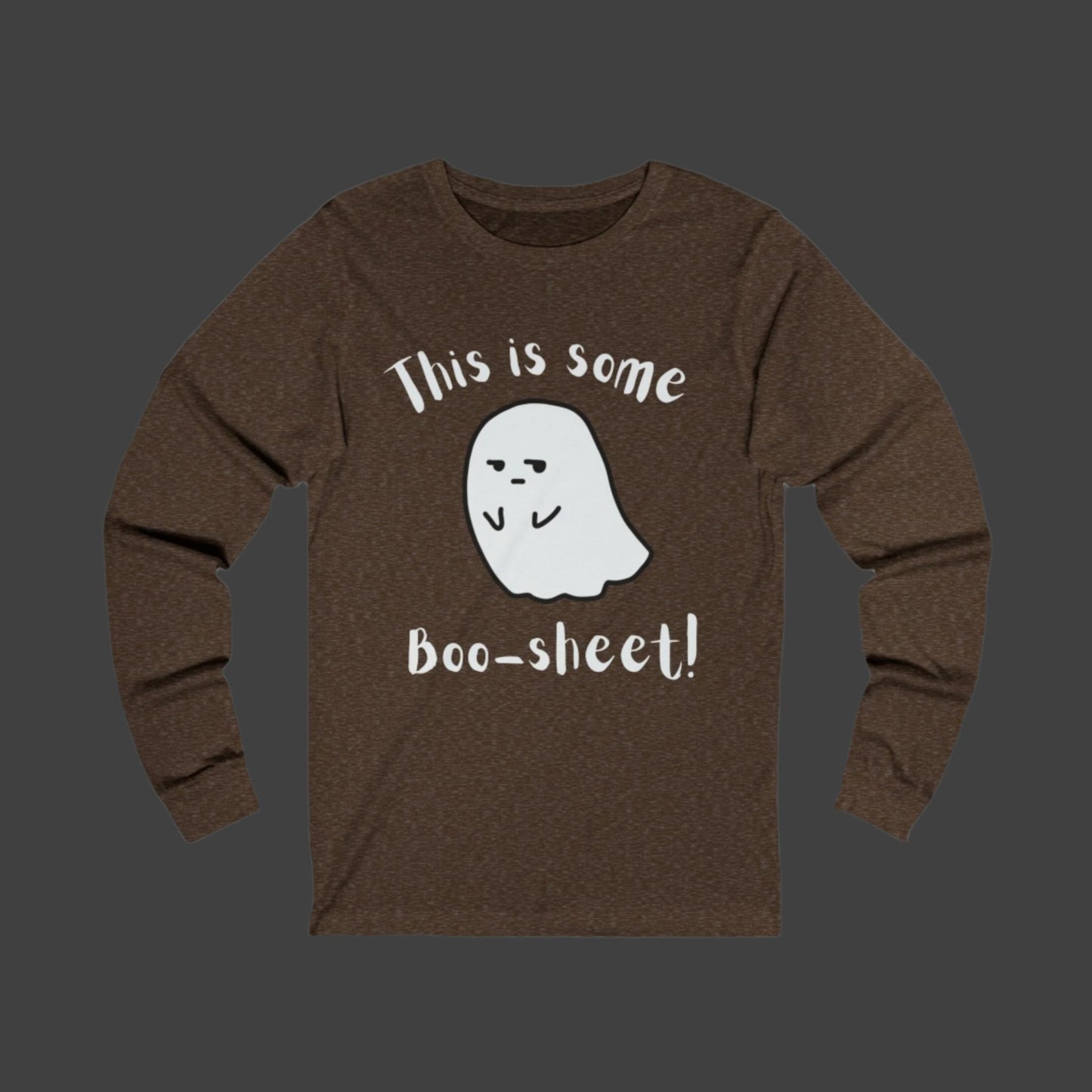 Boo-Sheet Ghost Long Sleeve Tee