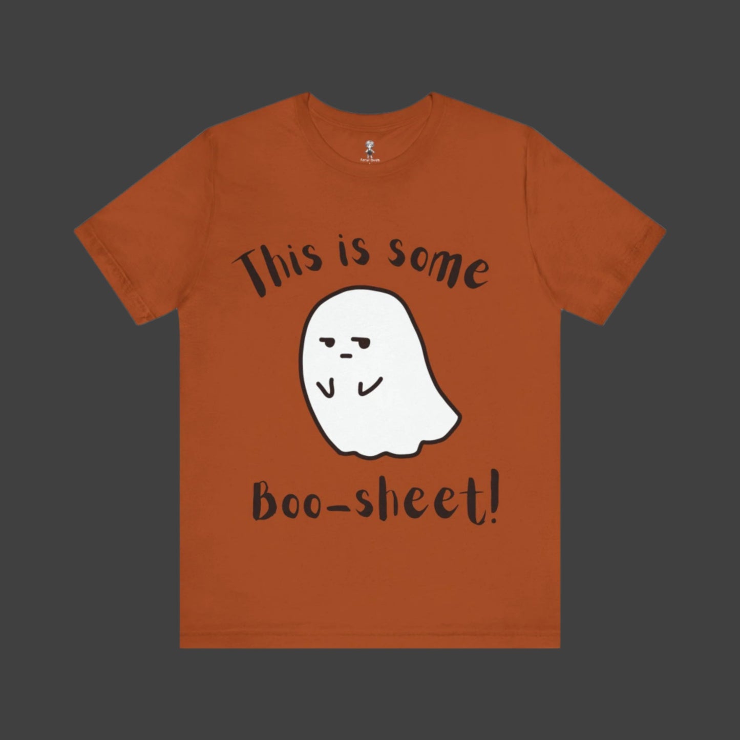 Boo-Sheet Ghost Short Sleeve Tee