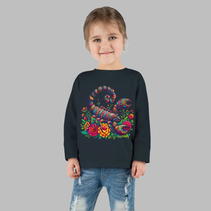 Beautiful Scorpion Toddler Long Sleeve Tee