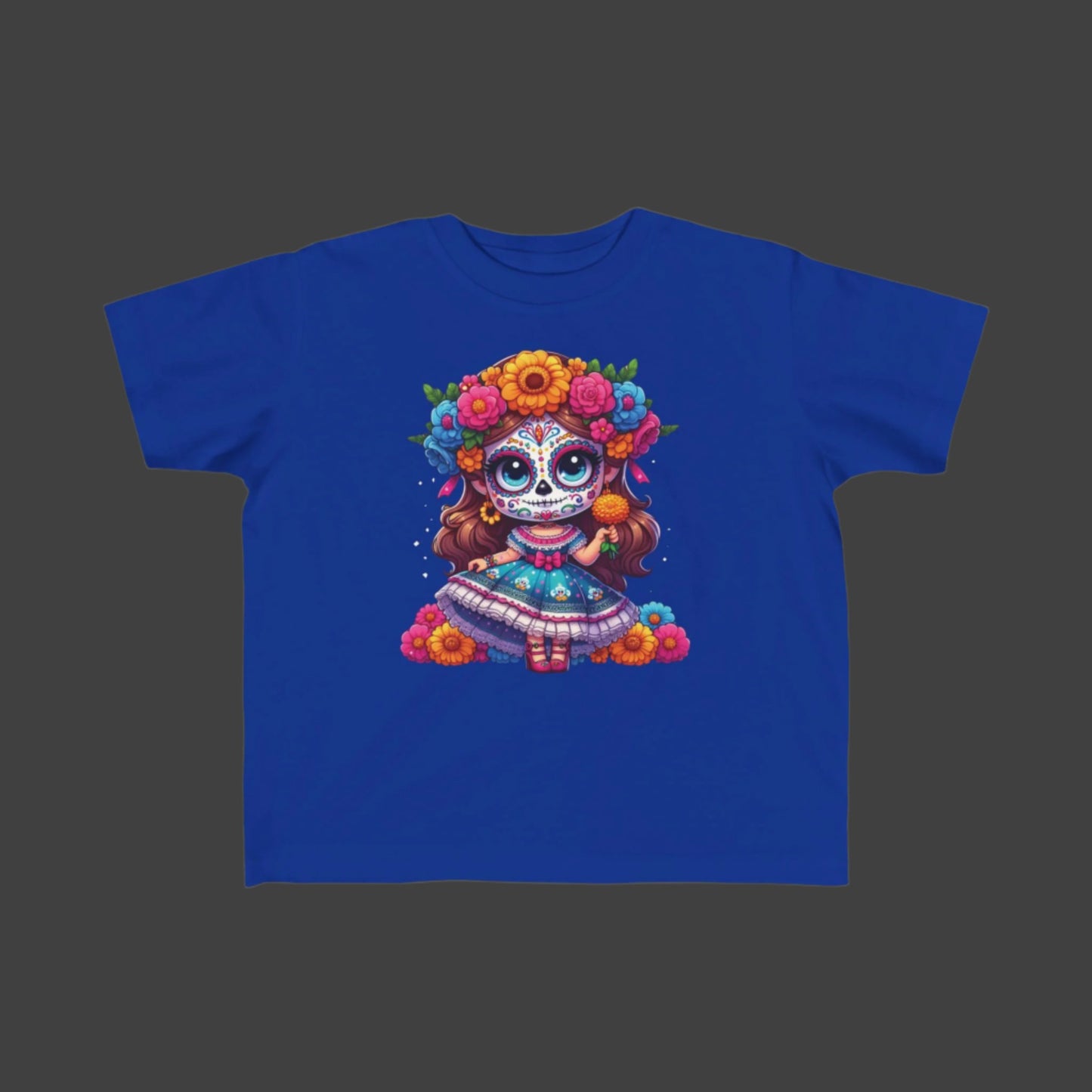 Beautiful Lady doing Halloween Toddler Tee