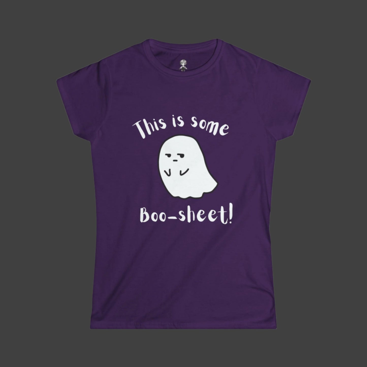 Boo-Sheet Ghost Women's Short Sleeve Tee