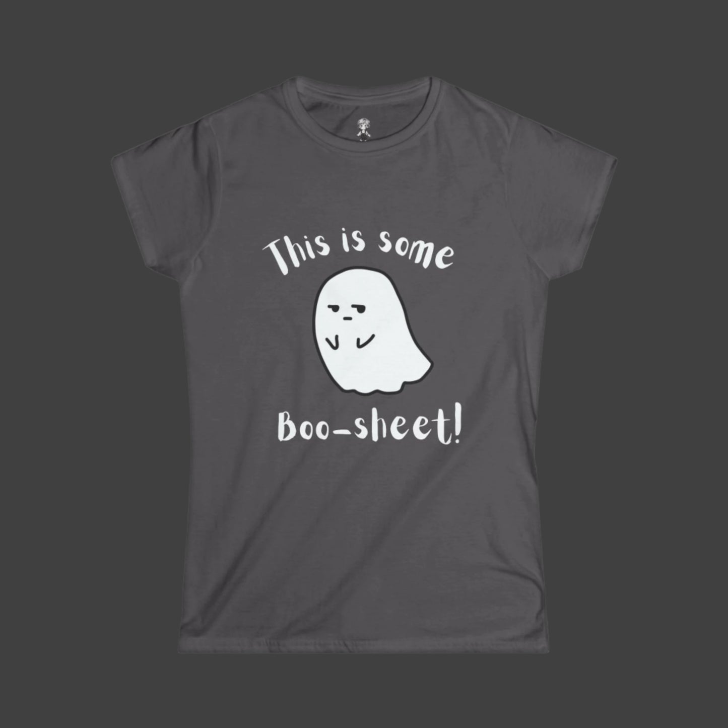 Boo-Sheet Ghost Women's Short Sleeve Tee