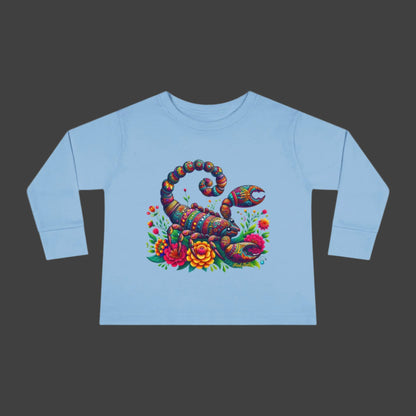 Beautiful Scorpion Toddler Long Sleeve Tee