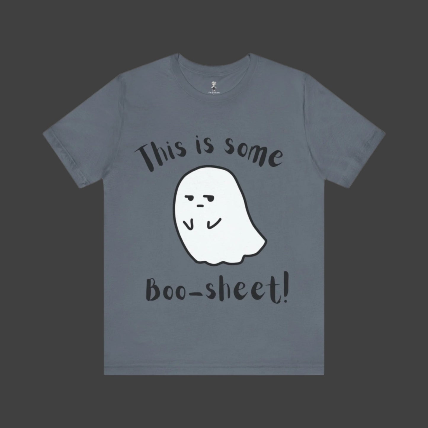 Boo-Sheet Ghost Short Sleeve Tee